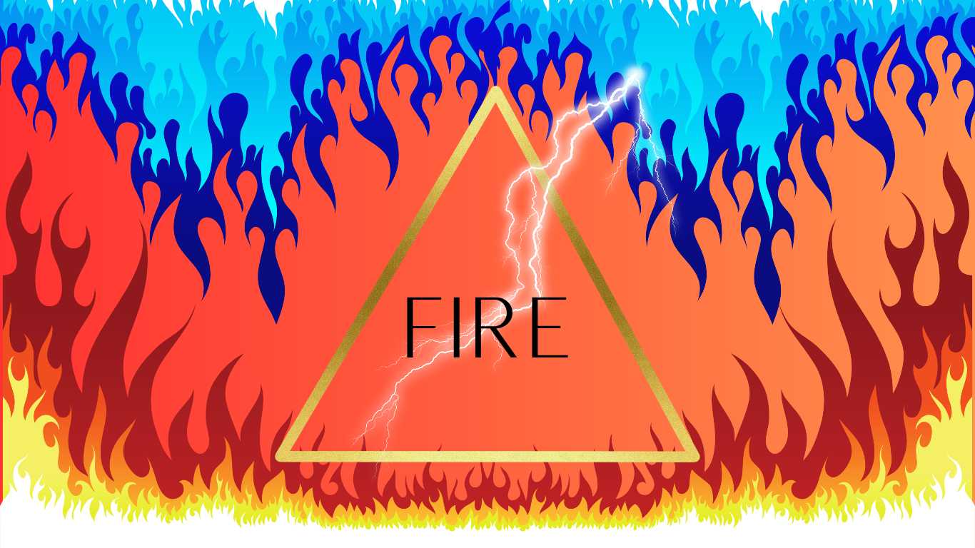 Fire Elemental Book Box
